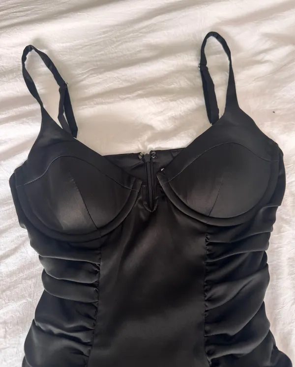 Oh Polly Black mini dress - Image 2