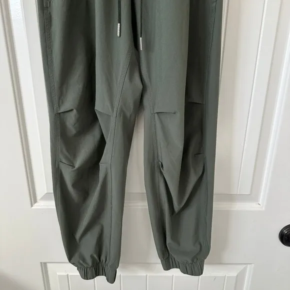 Abercrombie & Fitch Olive Green Joggers Drawstring XS‎ - Image 3