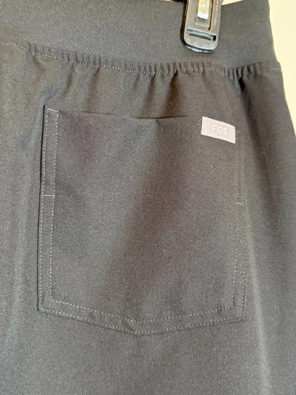 Figs Zamora Jogger Scrub Pant Womens Medium Black Medical Nurse Technical Health - Image 14