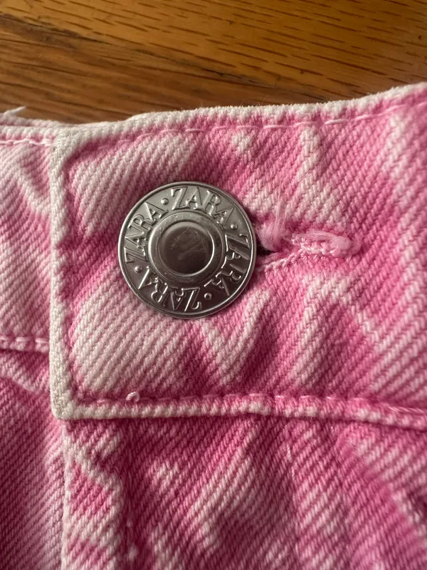 Jean Shorts Pink - Image 3