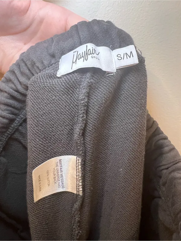 The Mayfair Group 'Your Emotions Are Valid' Sweatpant Joggers size S/M - Image 4