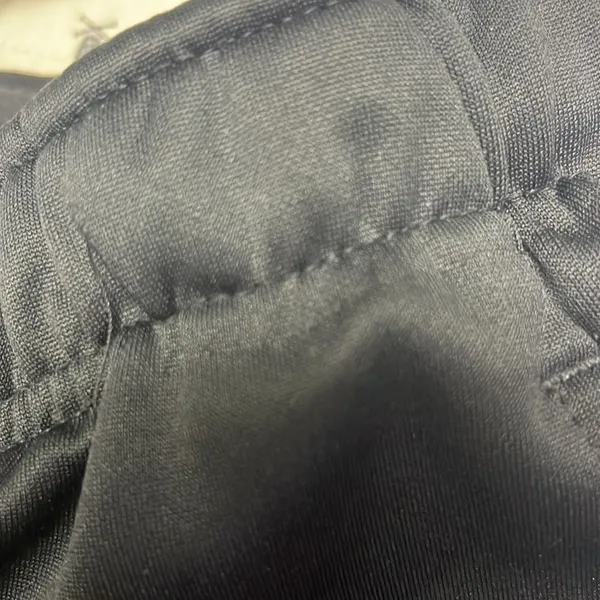 Nike Drifit Black Elastic Waistband w/ Drawstrings Running Warmup Pant- Large - Image 12