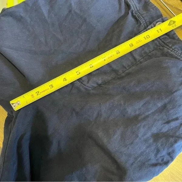 Xirena Navy Blue Thatcher Pants Button Fly Straight Leg Relaxed XS Boyfriend - Image 7