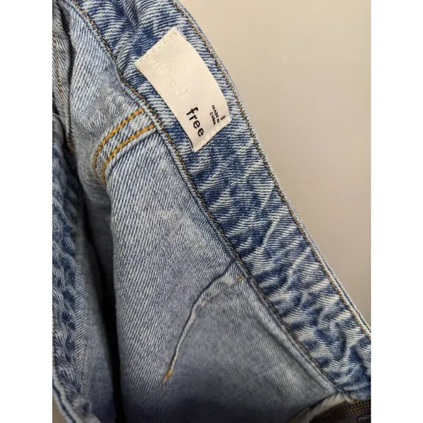 Aritzia Wilfred Free donyale denim A-line skirt size 8 - Image 5