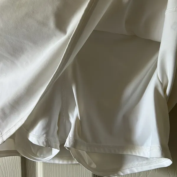 Antonio Melani Womens White Tennis Golf Skirt‎ Skort Size Medium Minimalist - Image 5