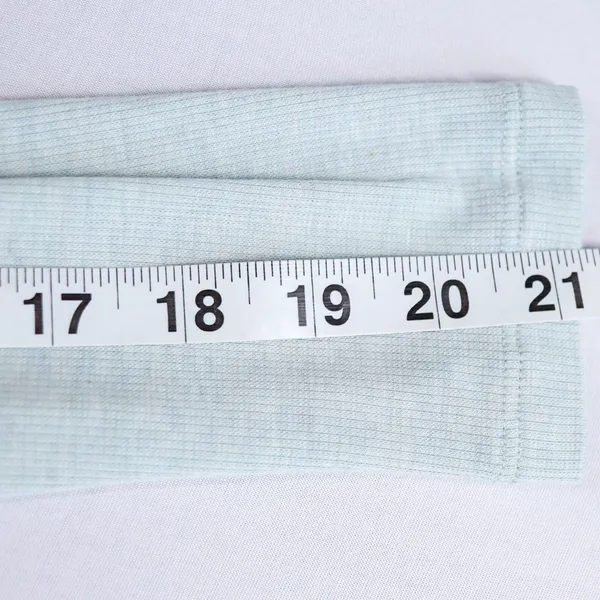 Athleta Cloudlight Rib Stratus Top Women S Teal‎ Blue Long Sleeve Scoop Neck Tee - Image 7
