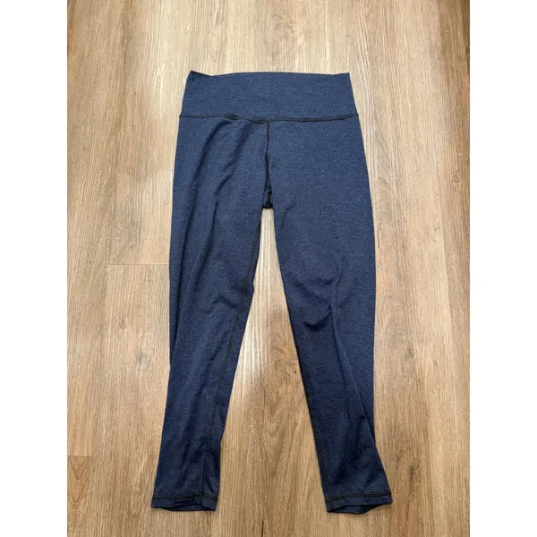 Aerie Chill‎ Play Move Navy Blue Heathered Leggings Athletic Workout XL - Image 3