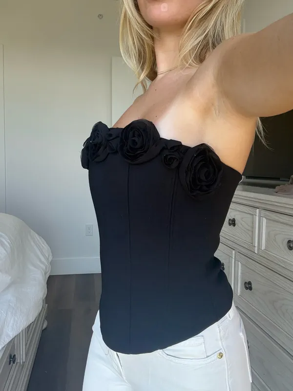 Zara black corset  - Image 7