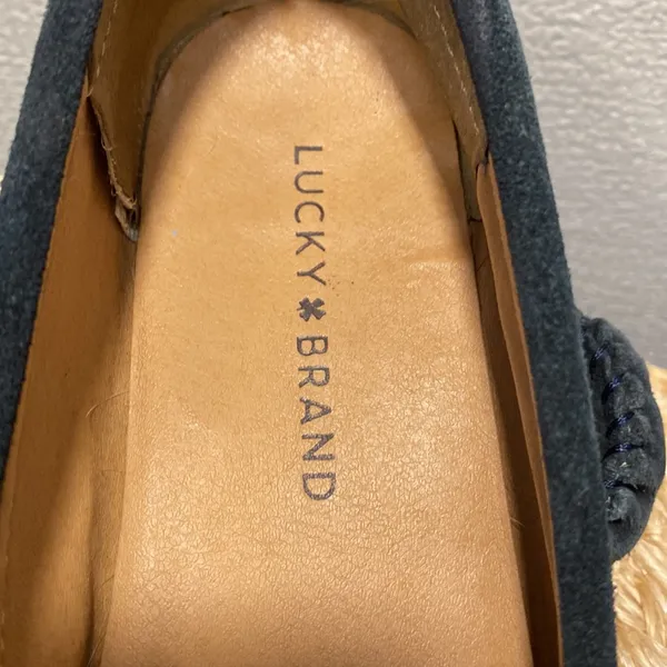 Lucky Brand Analyse womens blue-green loafers size 7 - Image 7