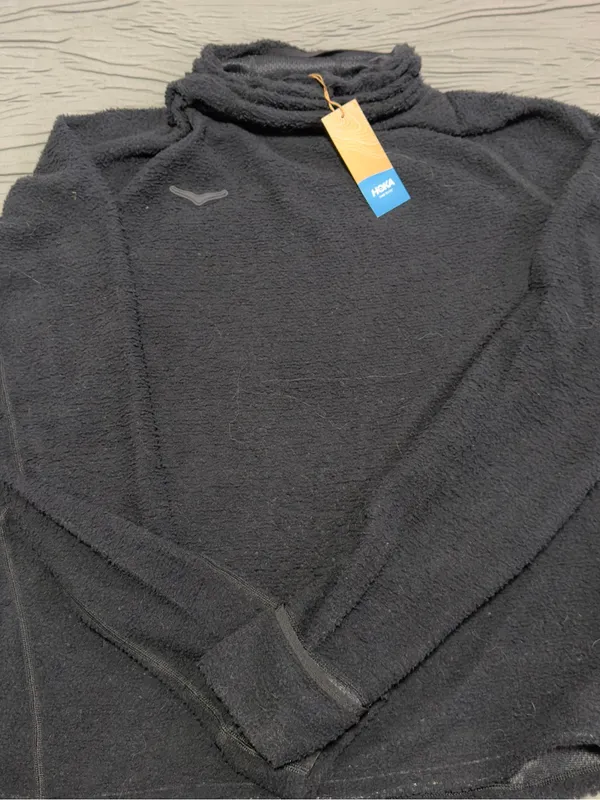 Hoka Black Sherpa Turtleneck Sweater for Men - Image 2