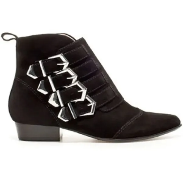 ✨HP✨Zara Flat Ankle Boot With Buckles✨ - Image 4
