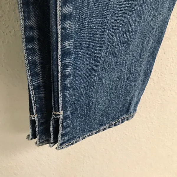 Vintage Taboo Retro high waisted high-rise tapered leg denim jeans 26*‎ - Image 7