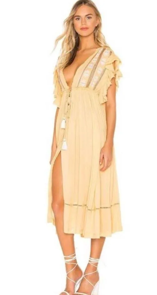 Free People Will Wait For You Midi Dress - Image 2