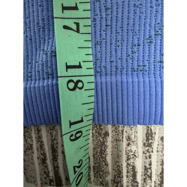 ZELLA Play Through Seamless Polo In Blue Regatta Size Small Nwot - Image 6