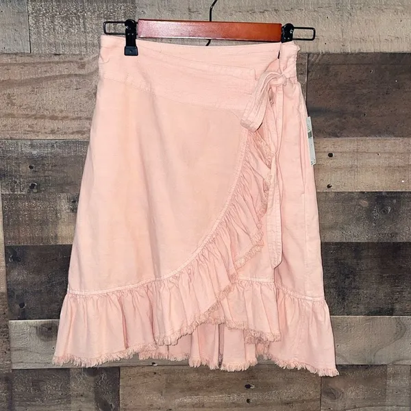Anthropologie Pilcro Nettie Ruffled Mini Skirt, NWT - Image 2