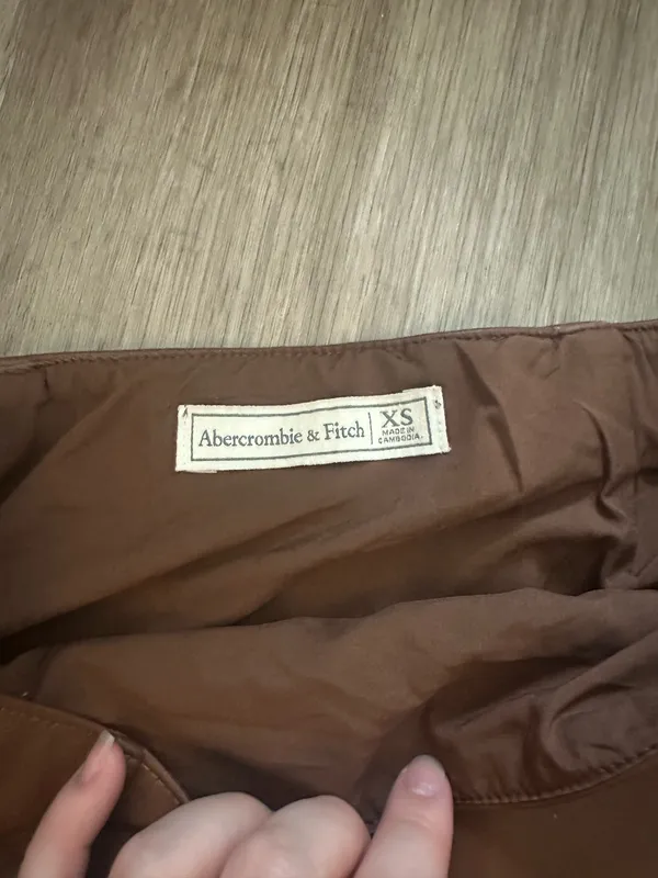 Abercrombie Leather Skirt - Image 2