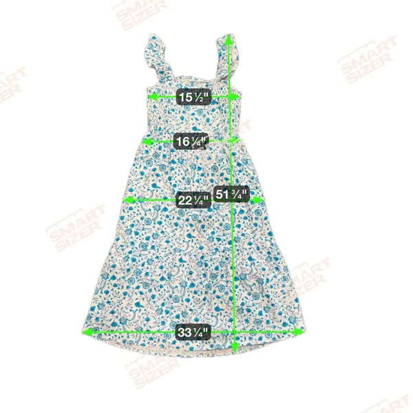 Draper James Square Neck Ruffle Strap Midi Dress‎ Size M - Image 12