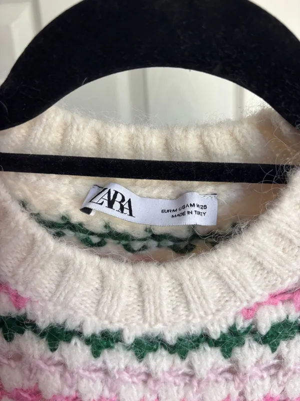 ZARA Short Sleeve Sweater - Image 3