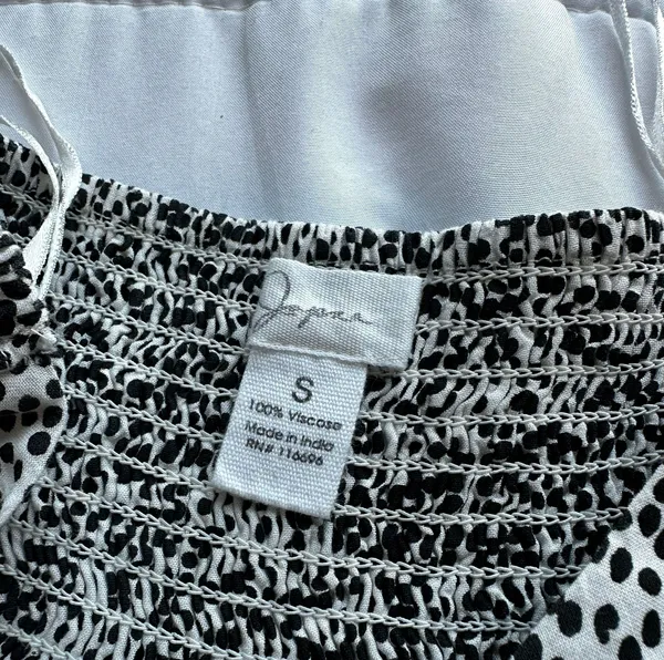 Black and White Maxi Skirt - Image 3