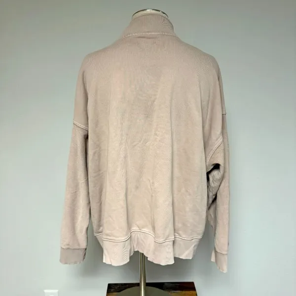 Aerie Luxe Motto Quarter Zip Pullover - Image 3