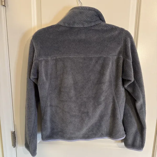 Patagonia Women's Re-Tool Snap-T Pullover Gray Fleece Polartec Women's Sz S - Image 3