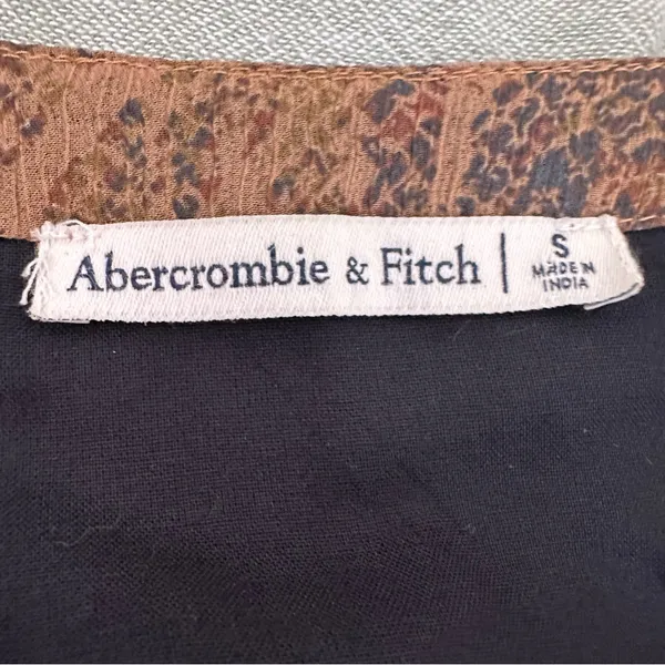 Abercrombie & Fitch Women’s Snake Skin Print Button-Up Mini Dress Size S - Image 4