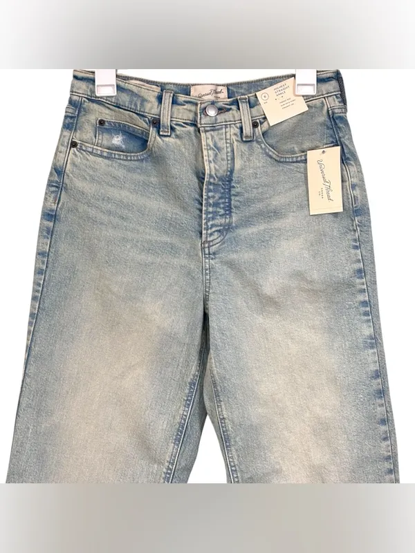 Universal Threads Highest Straight Ankle Jeans Size 6 NWT - Image 2