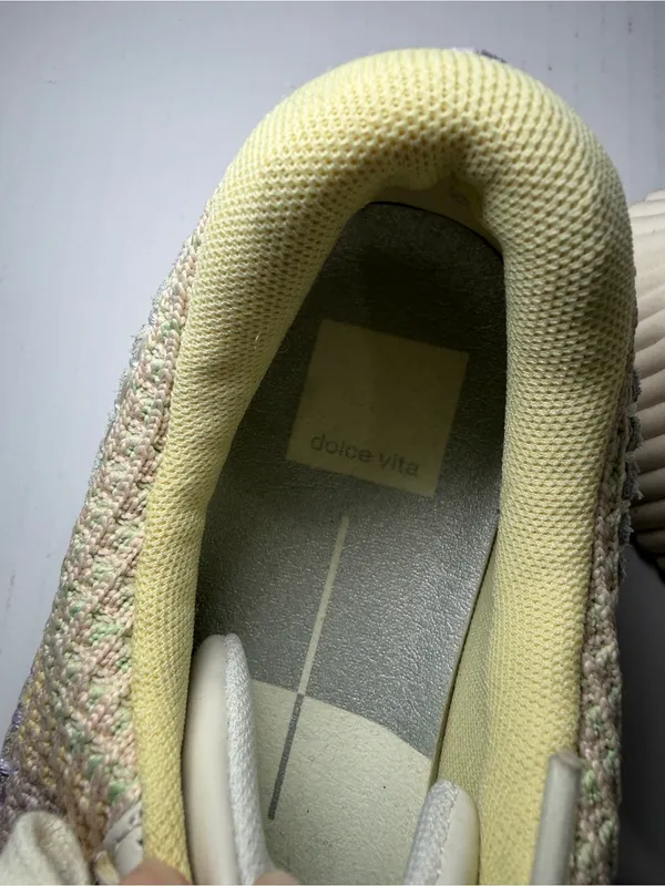 Dolce Vita Cream Sneakers with Pastel Yellow and Lavender Accents - Image 2