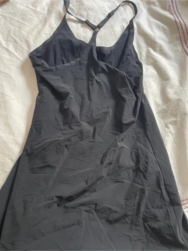Outdoor Voices Black Racerback Slip Dress - Image 3