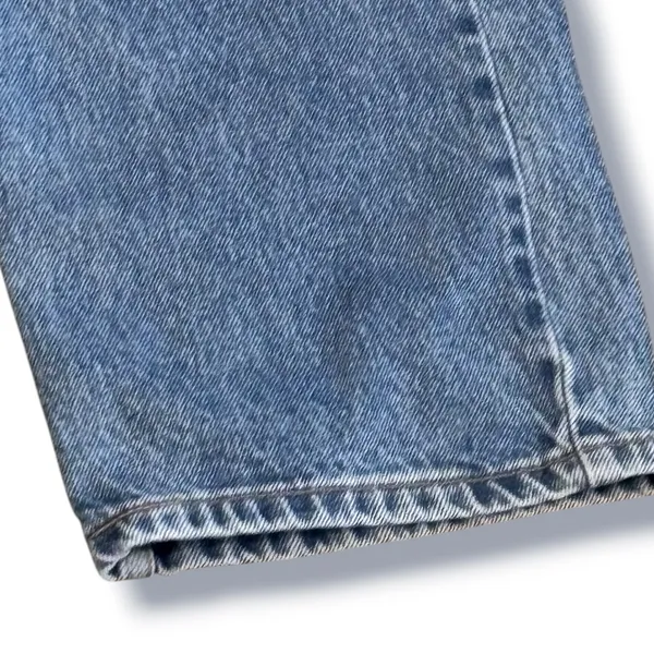 Levi Strauss Signature Loose Fit Jeans 26 Inch Waist Medium Wash Wide Leg Y2K - Image 3