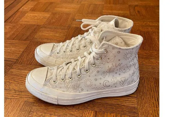Converse Chuck 70 Golden Elements Women's High Top size Men 7 Women 8.5 - Image 7