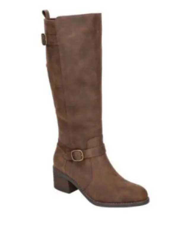 Bella Vita Baina Block Heel Tall Boots, Brow Size 11M New in Box Retail $110 - Image 3