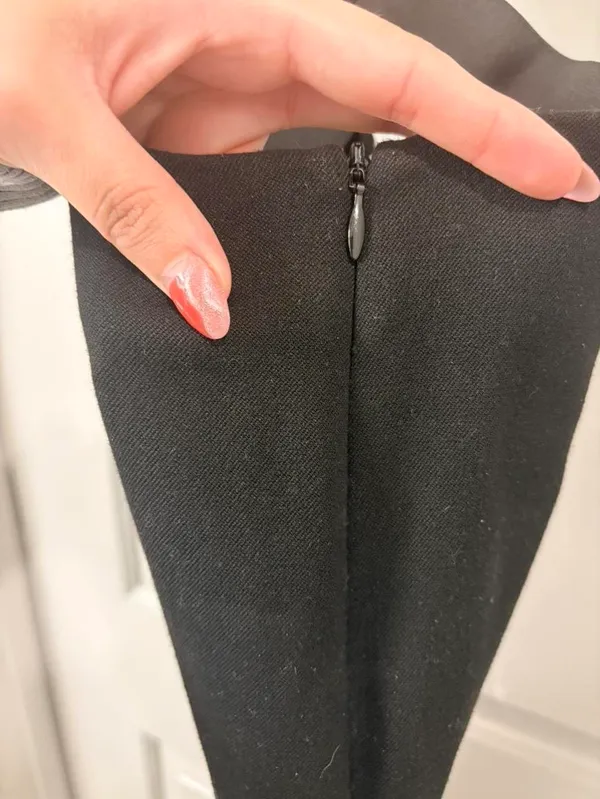 H&M Black Flare Dress Pants - Image 6