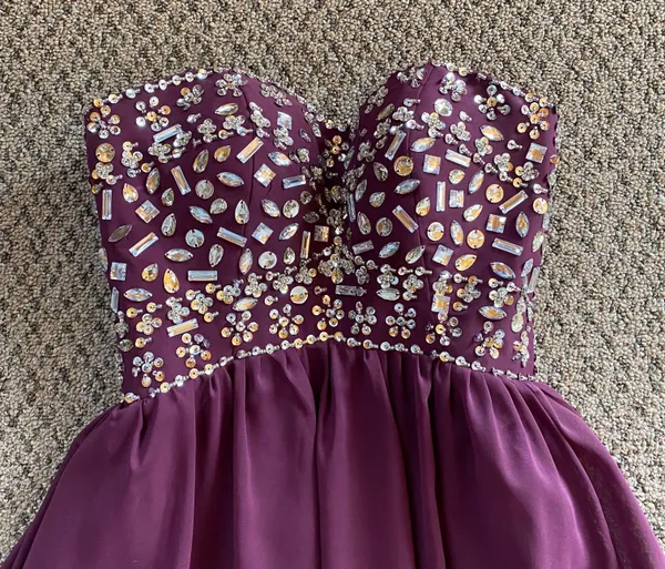 ‼️Strapless Sequin Formal Dress‼️ Purple - Image 2