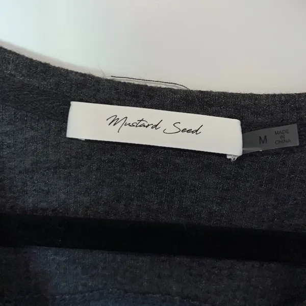 Vici Huxley Cotton Blend Henley Top - Image 4