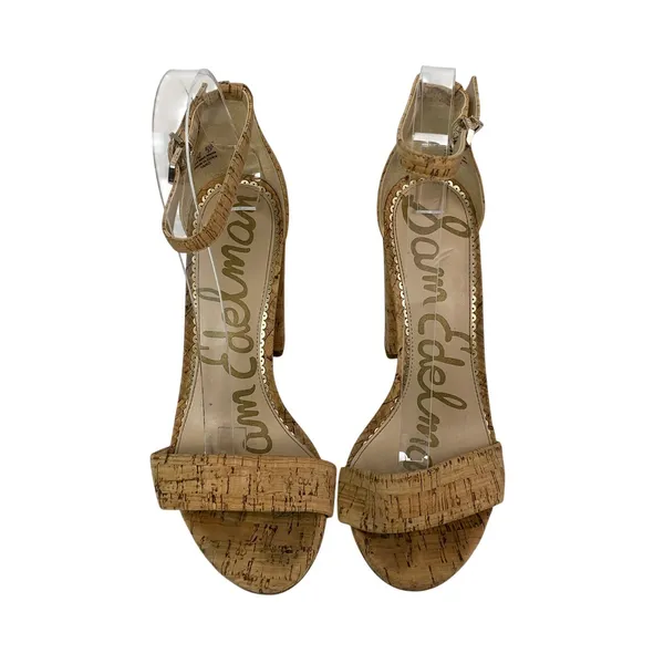 Sam Edelman Yaro Women's Ankle Strap Chunky Block Heel Open Toe Strappy Heels 7 - Image 2