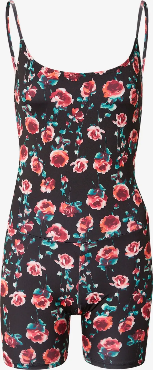 Free People FP Movement Onzie One Piece Romper Rose Black Red Size S-M New - Image 2