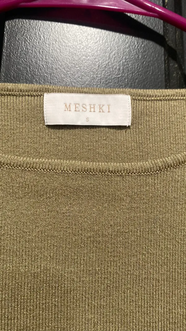 Meshki New Green  Knit Top - Image 4