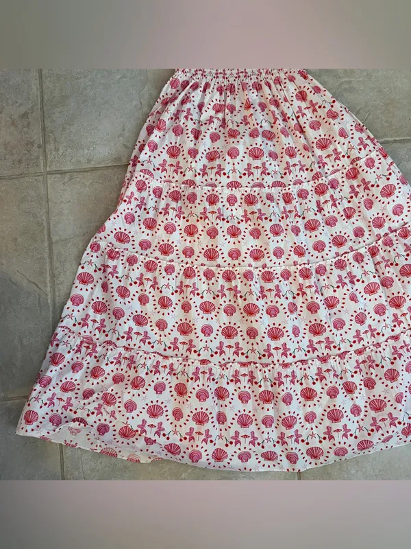 Hill House Home Ellie Nap Dress in Mermaid Seashell Mermaid Size XS - Image 4