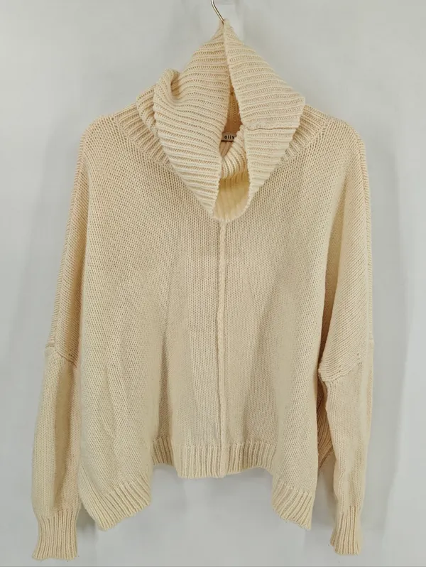Alice + Olivia‎ Wool Turtleneck Sweater Size L - Image 2