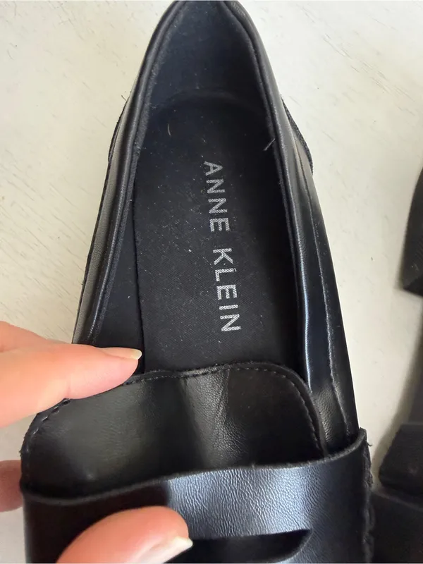 Anne Klein Womens Emmy Lou Padded Insole Manmade Loafers Sz 8.5 - Image 12
