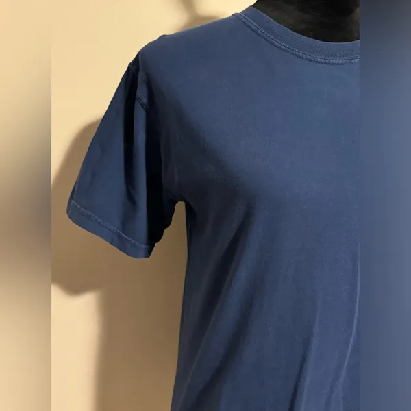EUC Comfort Colors Blue and Orange Southernology Camping Graphic Tee size small - Image 2
