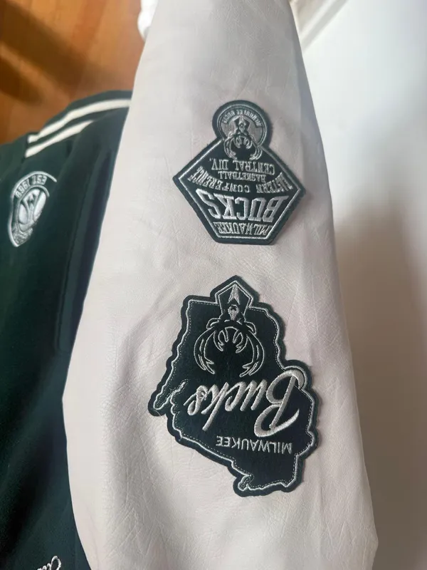 NBA Milwaukee Bucks Bomber Jacket - Image 2