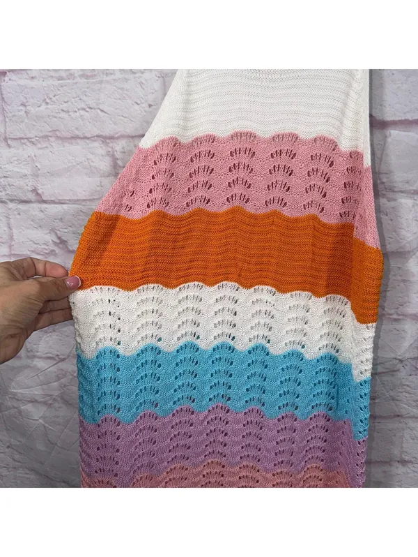 Mod Boutique Medium Multicolor Knit Dress - Image 2