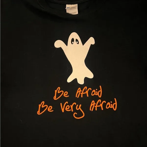 Gildan Halloween shirt with Ghost - XL - Image 2
