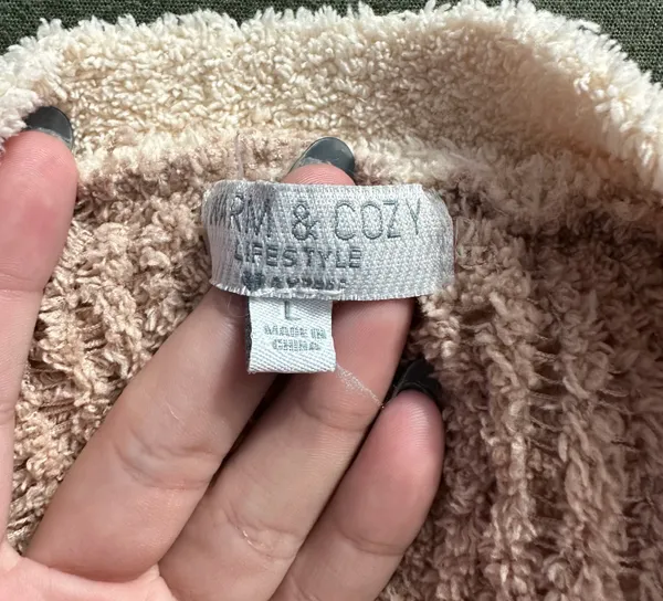 Fuzzy Knit Cardigan - Image 2