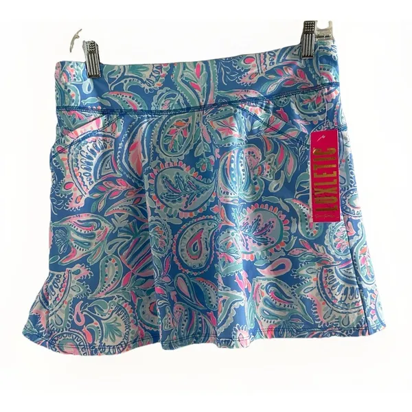Lilly Pulitzer UPF 50+ Luxletic Pickle Ball Golf Tennis Skort Skirt Women's Sz 4 - Image 4