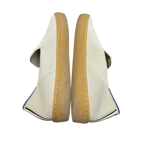 Rothy's The City Slip On Sneakers Womens Size 7.5 Ivory Comfort Flat Gum #S65-1‎ - Image 11
