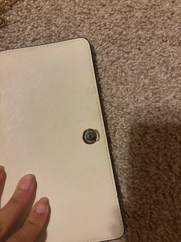 Tory Burch Cream Crossbody Bag - Image 6