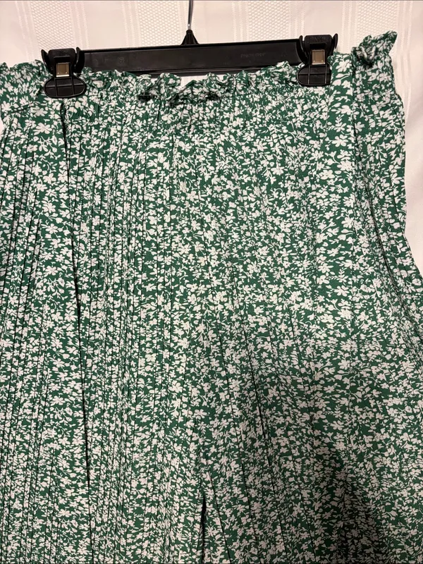 Green Floral Women Pants - Image 3